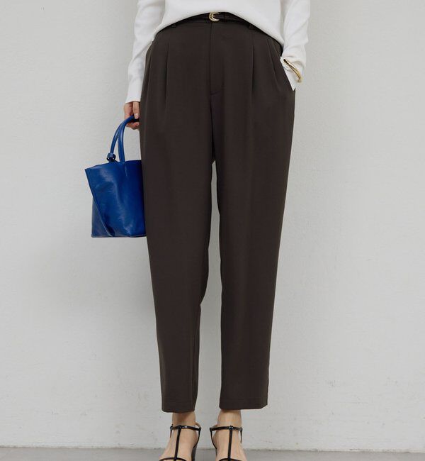  「ライトジャージーテーパードパンツ」|チノ|