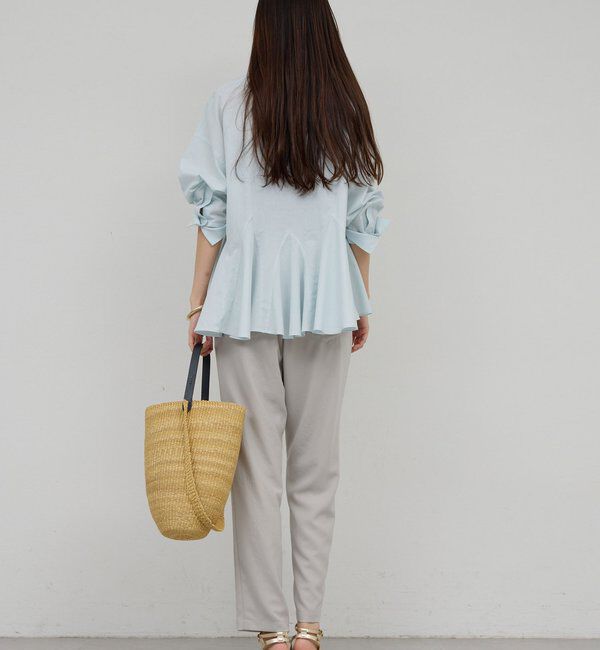  「ライトジャージーテーパードパンツ」|チノ|