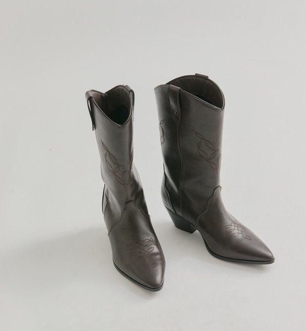  「ウエスタンブーツ」|ロングブーツ|