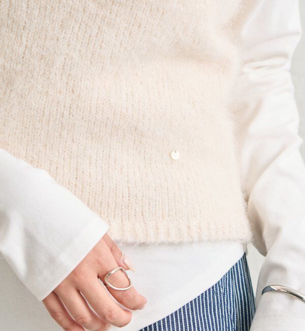  「ふわふわホルターニットビスチェ」|ニット・セーター|