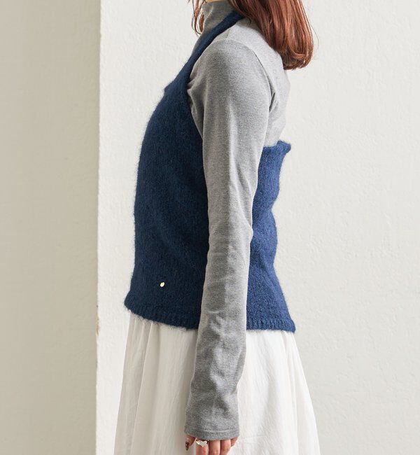  「ふわふわホルターニットビスチェ」|ニット・セーター|