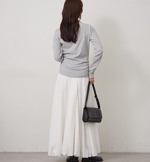  「オフショルヘム カットソー」|Tシャツ・カットソー|