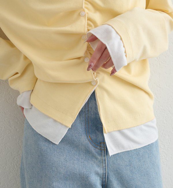  「配色カットソー」|Tシャツ・カットソー|