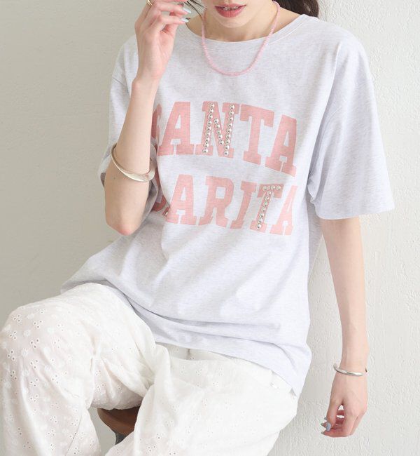  「スタッズロゴカレッジTシャツ」|Tシャツ・カットソー|