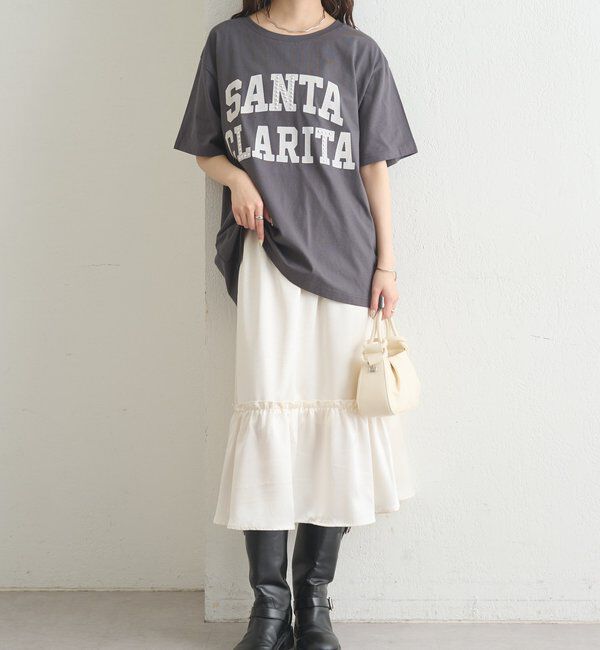  「スタッズロゴカレッジTシャツ」|Tシャツ・カットソー|