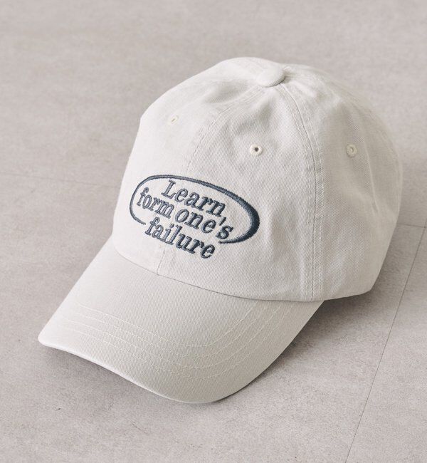  「サークルロゴ刺繍キャップ」|ハット|