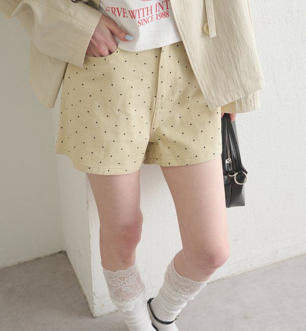  「ドットマイクロショートパンツ」|チノ|