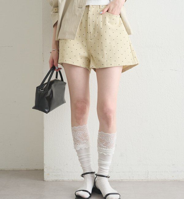  「ドットマイクロショートパンツ」|チノ|