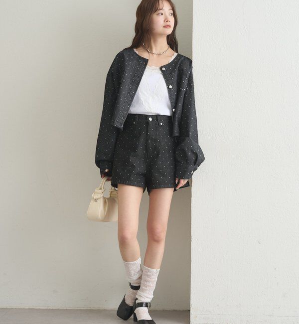  「ドットマイクロショートパンツ」|チノ|