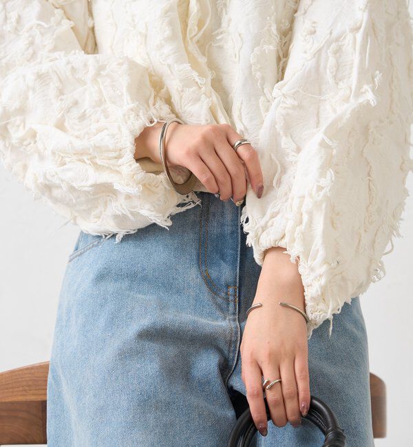  「26SSマルチWAYジャガードブラウス」|シャツ・ブラウス|