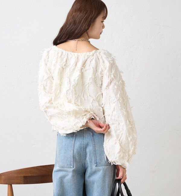  「26SSマルチWAYジャガードブラウス」|シャツ・ブラウス|