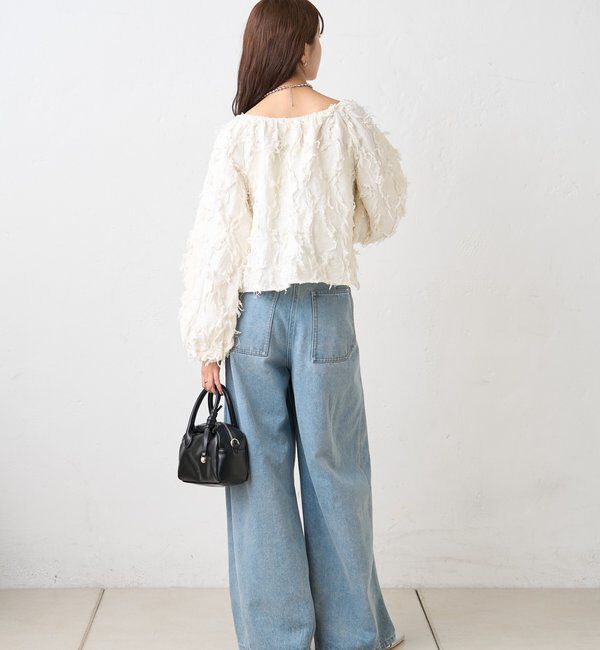  「26SSマルチWAYジャガードブラウス」|シャツ・ブラウス|