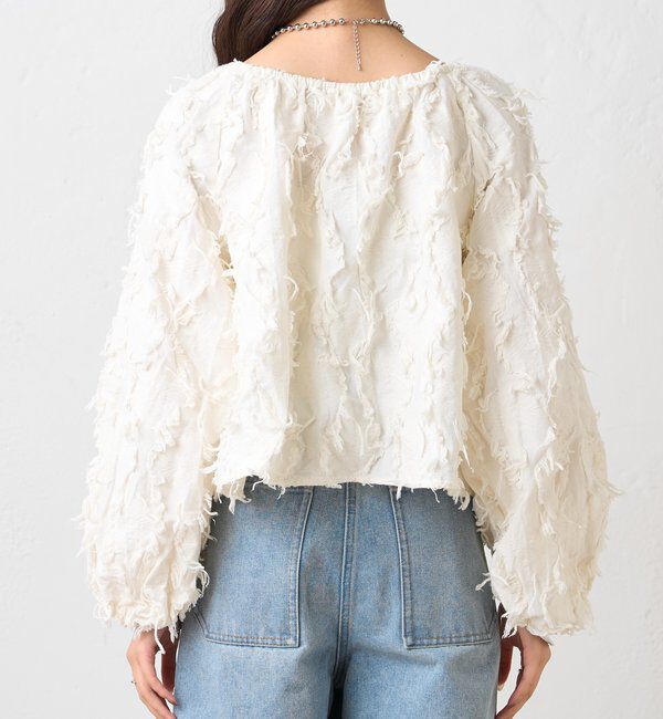  「26SSマルチWAYジャガードブラウス」|シャツ・ブラウス|