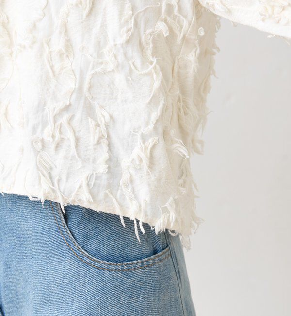  「26SSマルチWAYジャガードブラウス」|シャツ・ブラウス|