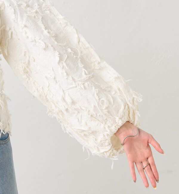  「26SSマルチWAYジャガードブラウス」|シャツ・ブラウス|