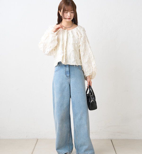  「26SSマルチWAYジャガードブラウス」|シャツ・ブラウス|