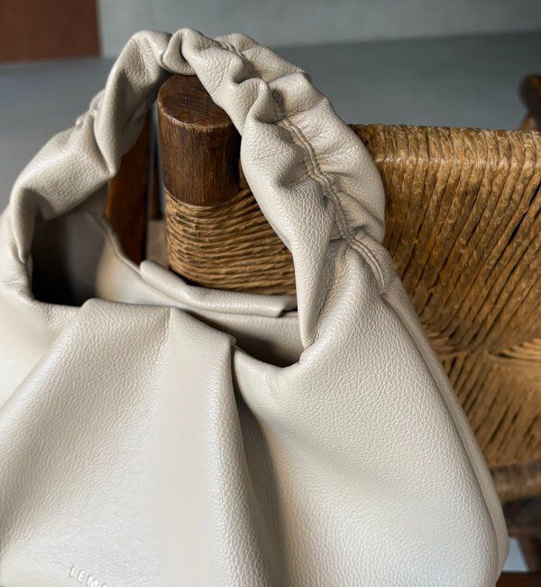  「ギャザーハンドルラウンドバッグ」|トートバッグ|