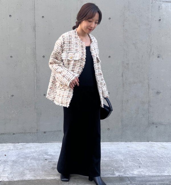  「【インフルエンサー＠akane_nagataコラボ】ツイードジャケット」|その他|