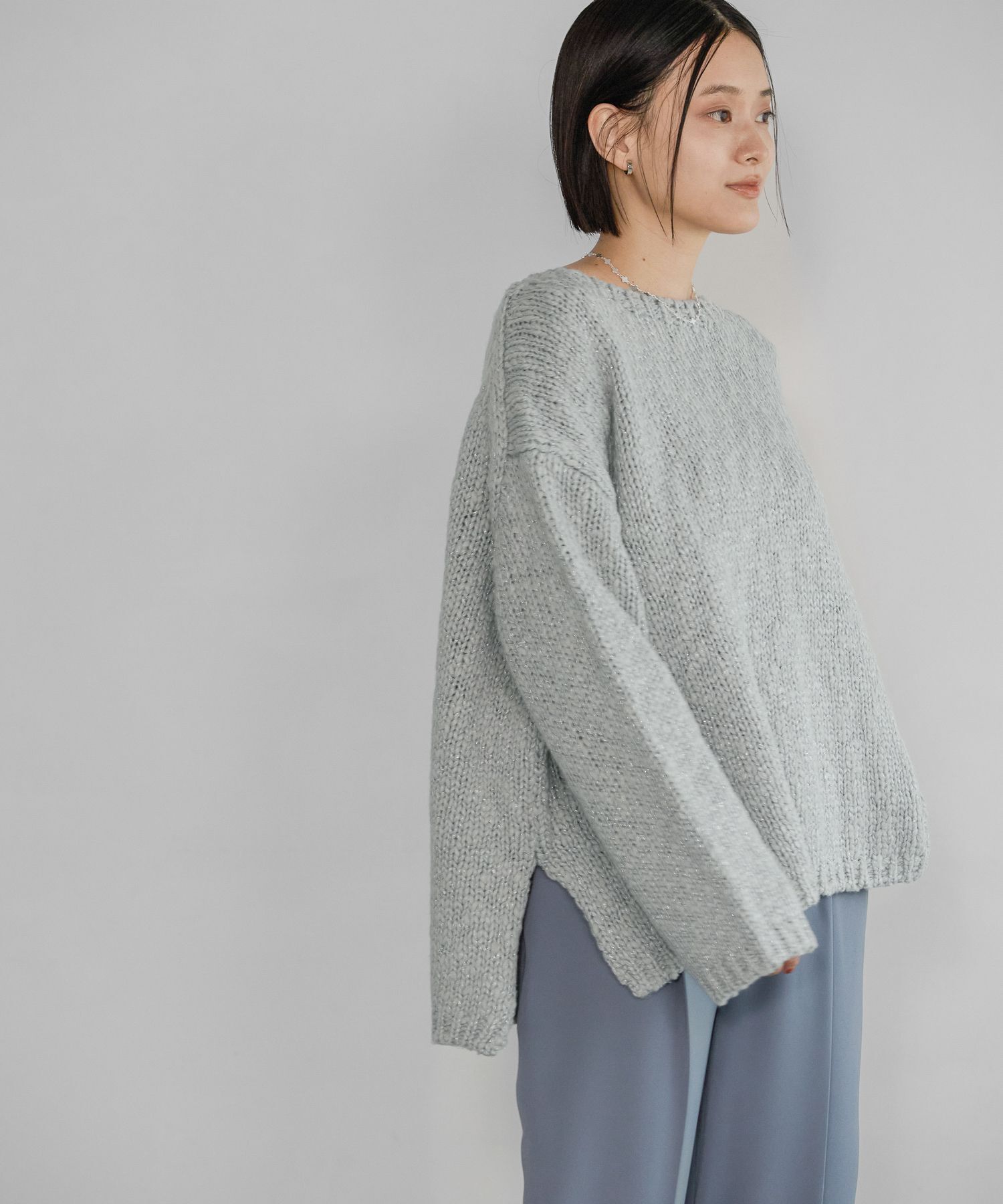 A part by 「スラブニットプルオーバー」|ニット・セーター|