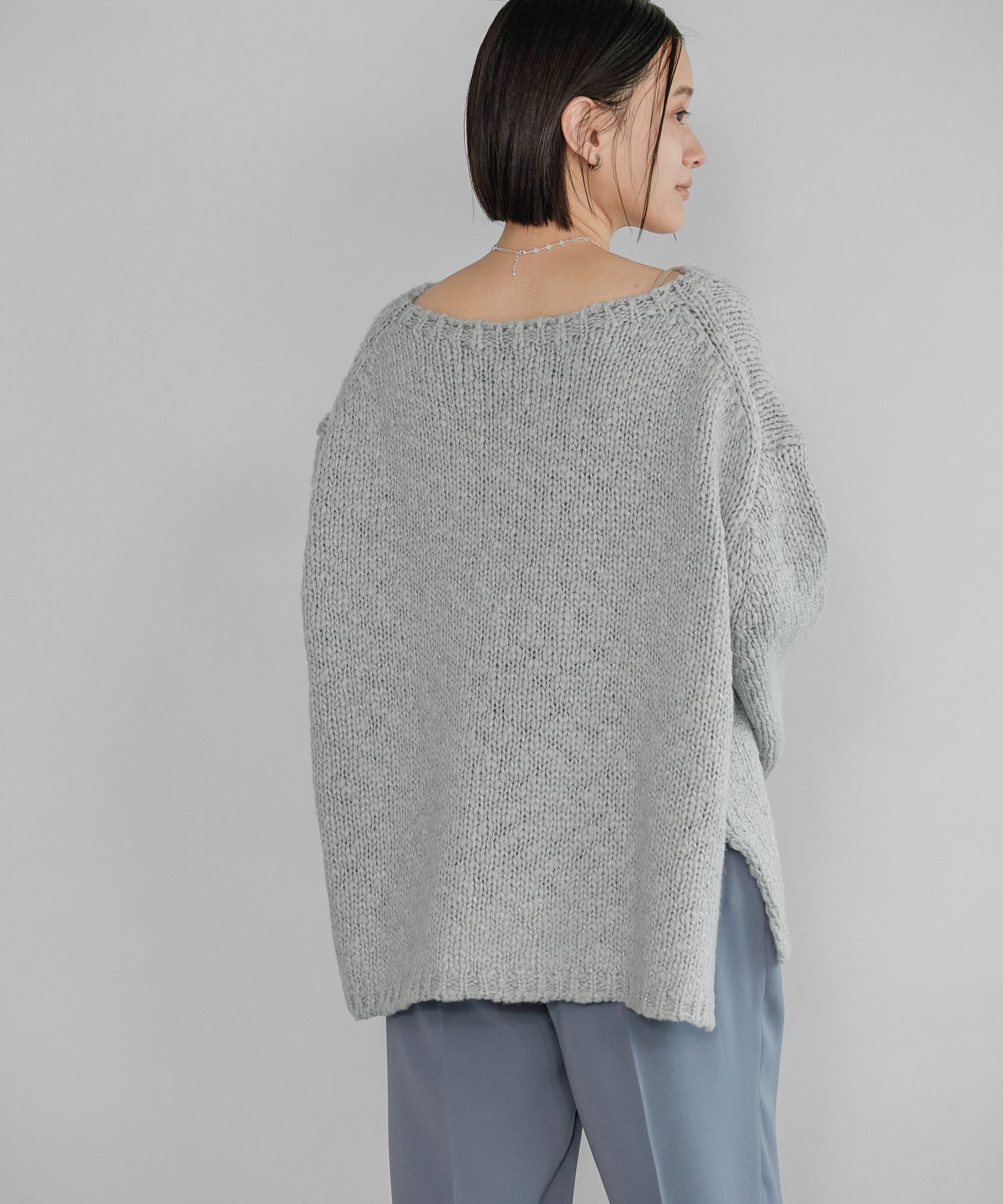 A part by 「スラブニットプルオーバー」|ニット・セーター|