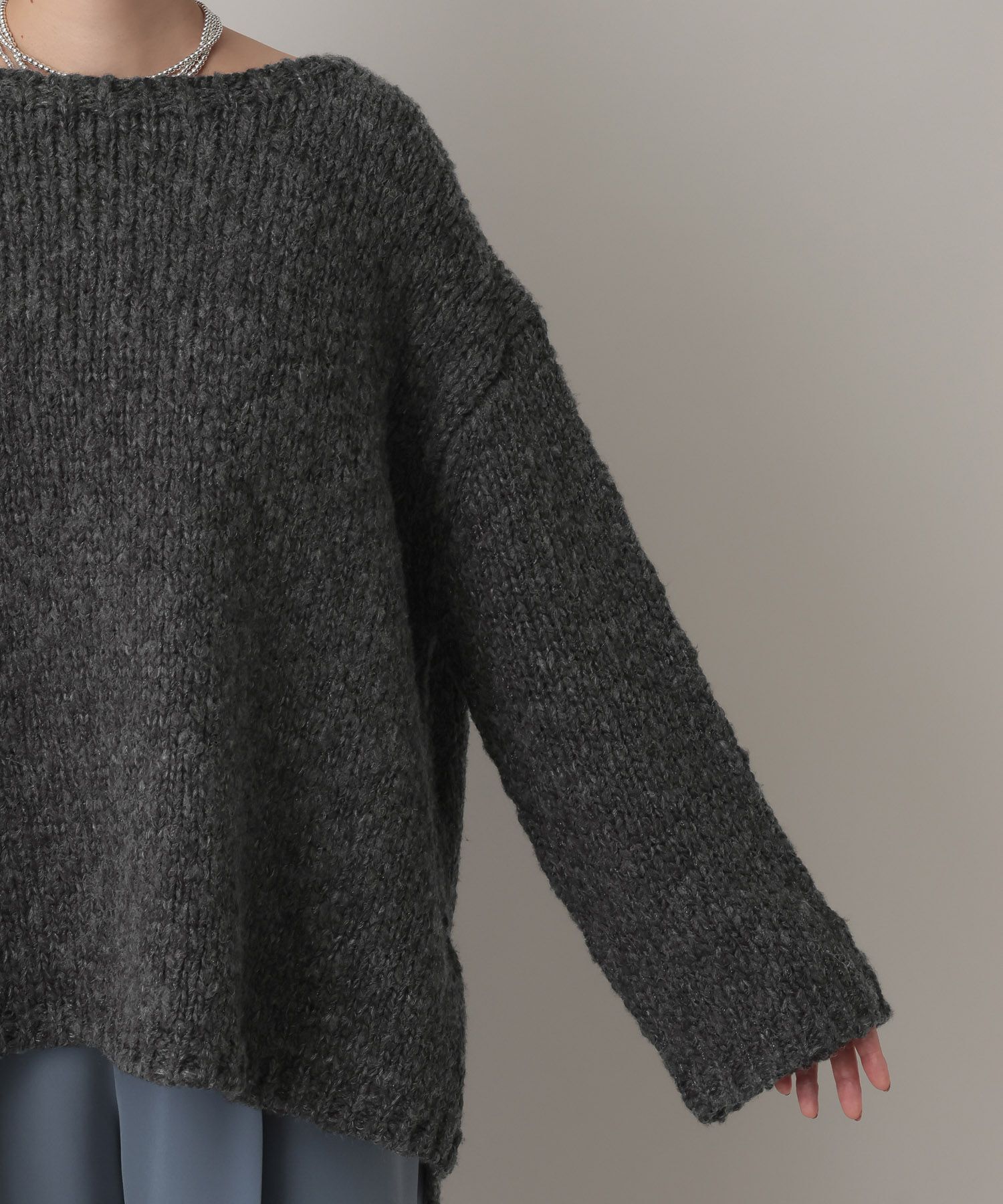 A part by 「スラブニットプルオーバー」|ニット・セーター|