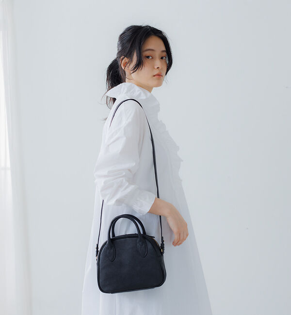 collex「【WEB限定】【Ampersand】tanning doctor bag S シ」|ハンドバッグ|ブラック