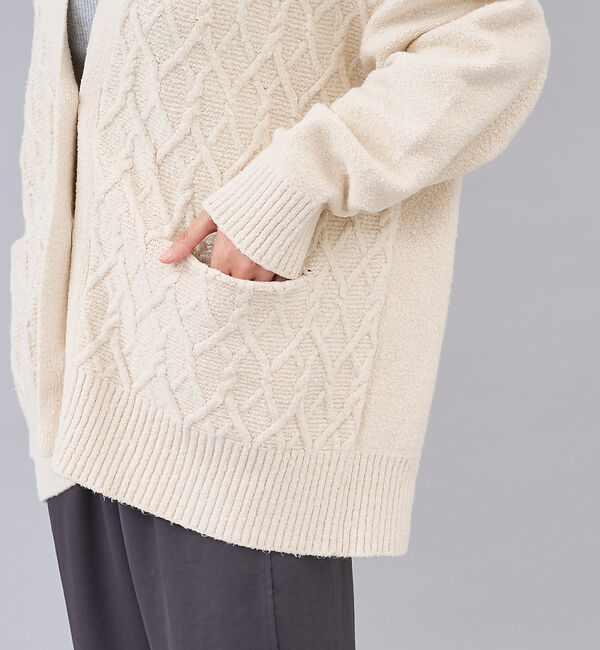 collex「【セットアップ対応】オーガニックコットンカーディガン」|カーディガン|