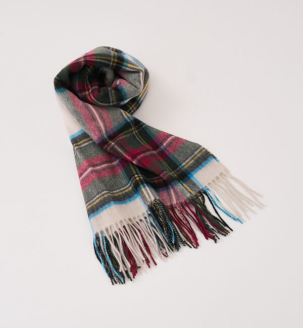 collex「ウールチェックマフラー」|マフラー|