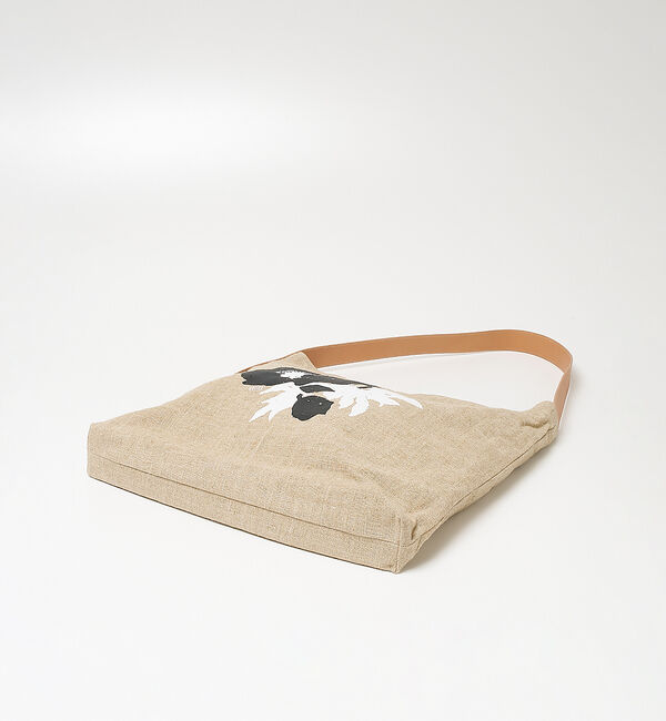 collex「ボタニカルプリントリネントートバッグ」|ショルダー・メッセンジャー|