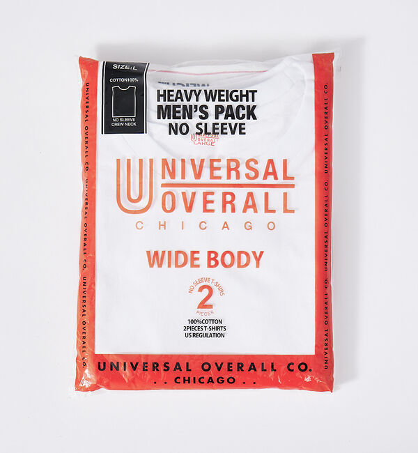 ABAHOUSE「UNIVERSAL OVERALL ユニバーサルオーバーオール WIDE HEA」|Tシャツ・カットソー|