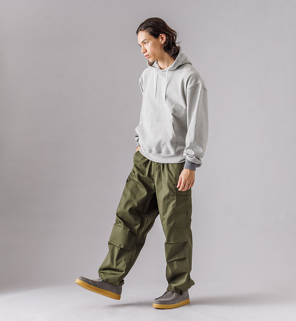 ABAHOUSE「【BARBARIAN / バーバリアン】ヘビーウエイト フードパーカー」|パーカー|