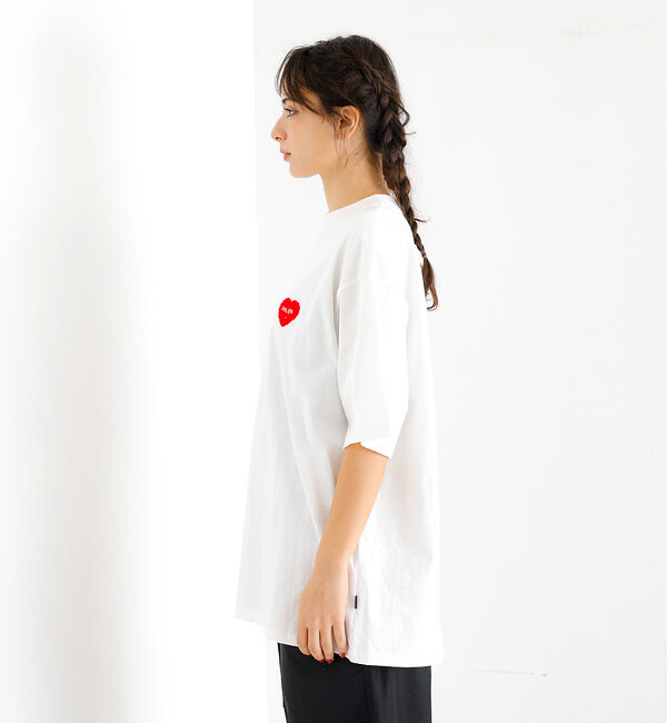 ABAHOUSE「【POLeR/ポーラー】PRM WASH STEAMED /HAMS/ HEAR」|Tシャツ・カットソー|