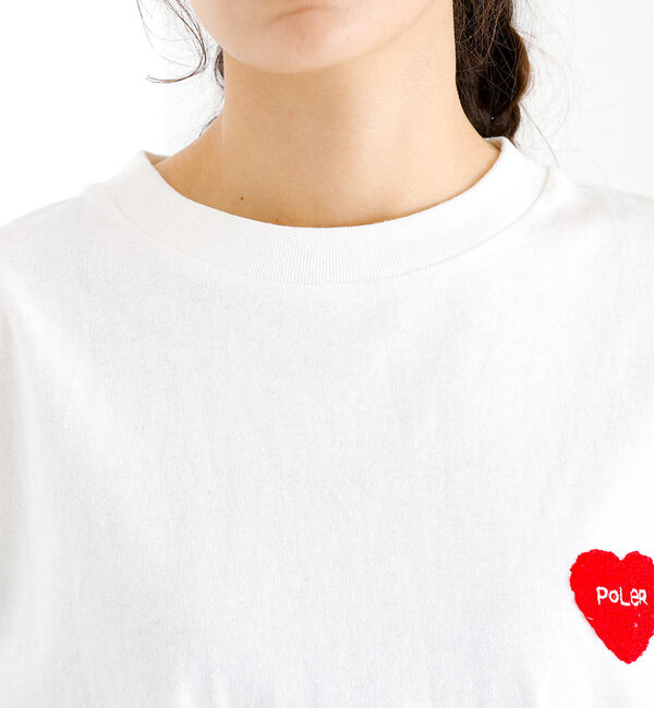 ABAHOUSE「【POLeR/ポーラー】PRM WASH STEAMED /HAMS/ HEAR」|Tシャツ・カットソー|