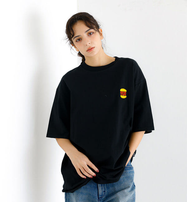 ABAHOUSE「【POLeR/ポーラー】PRM WASH STEAMED /HAMS/ HEAR」|Tシャツ・カットソー|ブラック系その他1