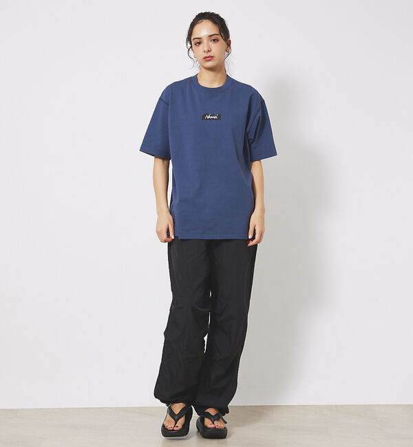 ABAHOUSE「【NANGA/ナンガ】ECO HYBRID MT LOGOT/フロントBOXロゴ」|Tシャツ・カットソー|