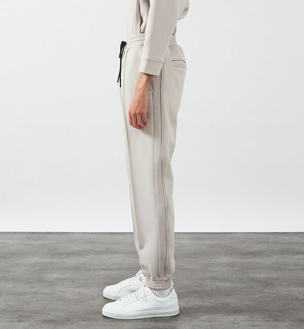 ABAHOUSE「【セットアップ対応】カルゼダンボール ピンタック  ジョガーパンツ / イージー」|その他|