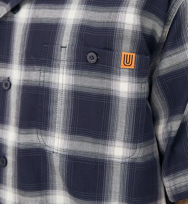 ABAHOUSE「【UNIVERSALOVERALL / ユニバーサルオーバーオール】OPEN C」|シャツ・ブラウス|