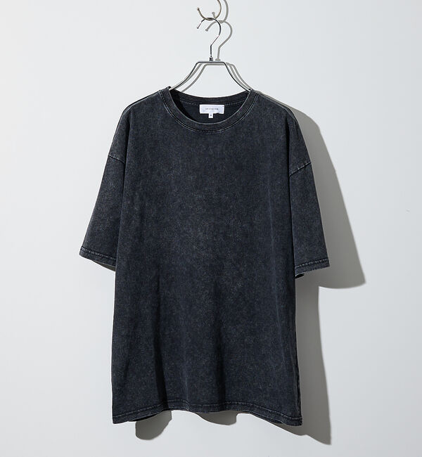 ABAHOUSE「【ピグメント加工】クルーネック半袖Ｔシャツ」|Tシャツ・カットソー|