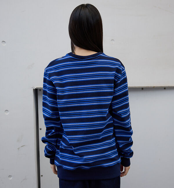 ABAHOUSE「BARBARIAN 12ozHEAVY WEIGHTスウェット/ボーダー/ユニセ」|Tシャツ・カットソー|