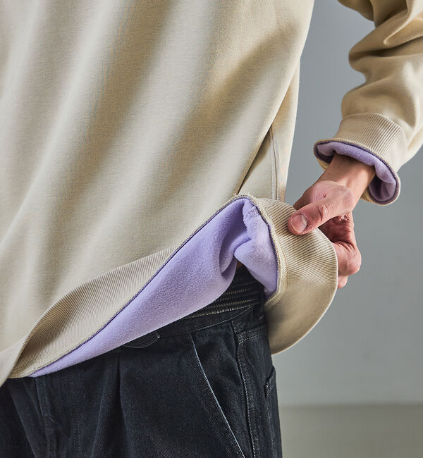 ABAHOUSE「リバーフリース カラースウェット プルオーバー / セットアップ対応」|スウェット・ジャージ|