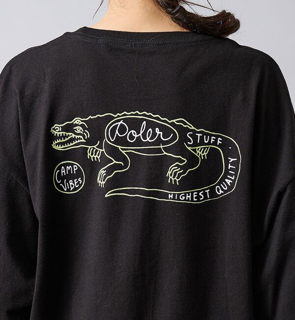 ABAHOUSE「【POLER/ポーラー】GATOR LONG SLEEVE T-SHIRTS/ロ」|Tシャツ・カットソー|