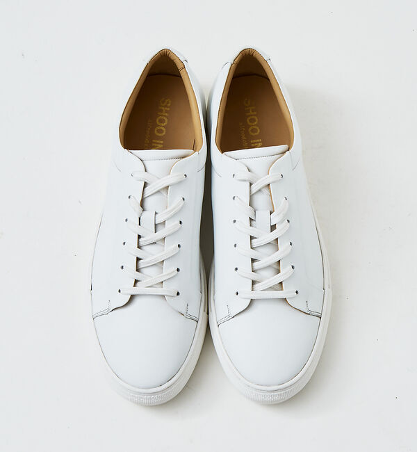 alfredoBANNISTER「【SHOO IN SHOE】究極のベーシック オールレザースニーカー」|スニーカー|