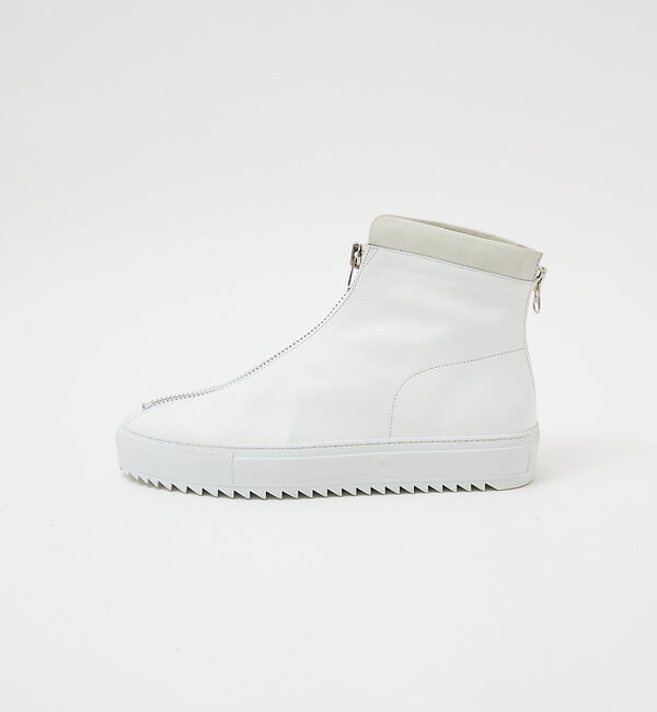 alfredoBANNISTER「【MADE IN JAPAN】ダブルジップ スニーカー」|スニーカー|ホワイト