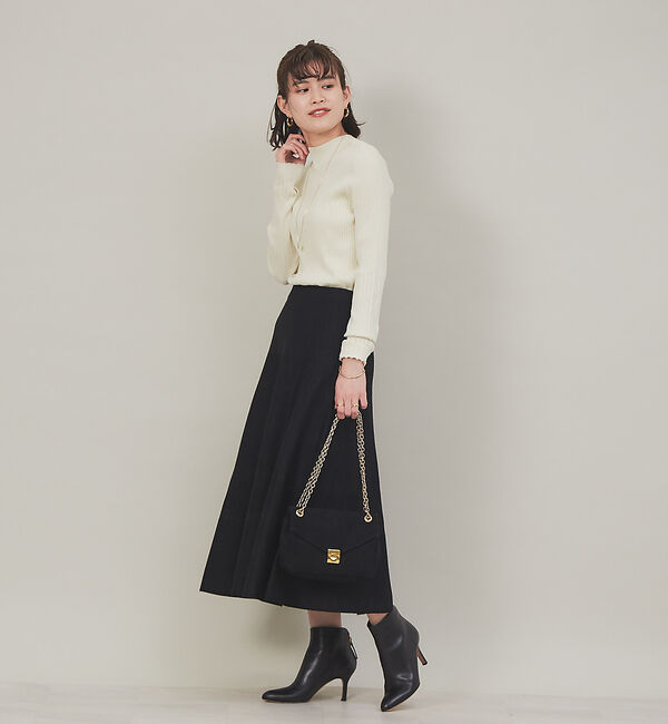 Rouge vif「ジャガードスカート」|スカート|