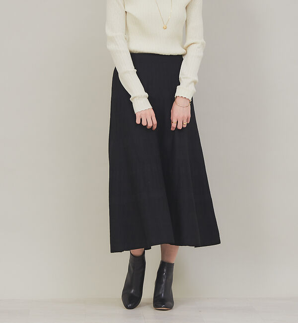 Rouge vif「ジャガードスカート」|スカート|