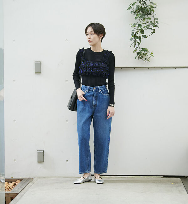 Rouge vif「スター＆ハート柄チュールフリルビスチェ」|シャツ・ブラウス|