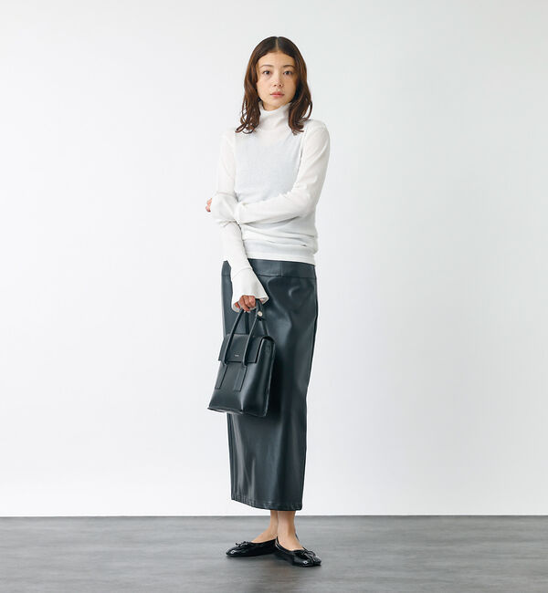 Rouge vif「【MICA&DEAL /マイカアンドディール】ドライテレコハイネックプルオーバー」|Tシャツ・カットソー|