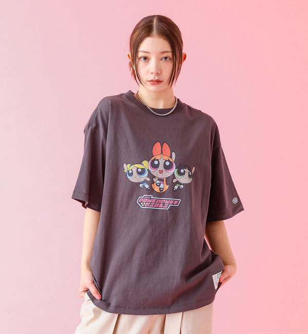 Rouge vif「【DISCUS/ディスカス】：DISCUS&times;WARNER T/パワーパフガールガ」|Tシャツ・カットソー|