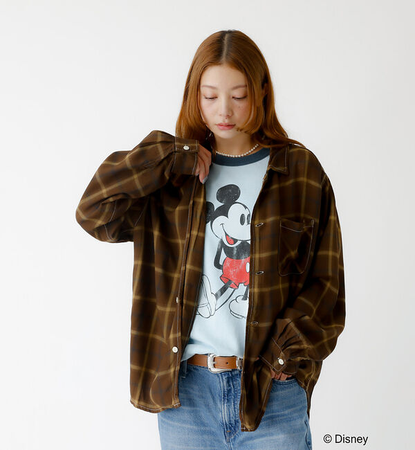 Rouge vif「【JOHNBULL/ジョンブル】MICKEY MOUSE / ミッキーマウス /」|Tシャツ・カットソー|