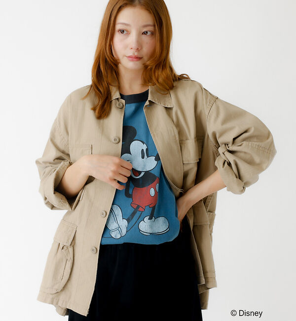 Rouge vif「【JOHNBULL/ジョンブル】MICKEY MOUSE / ミッキーマウス /」|Tシャツ・カットソー|